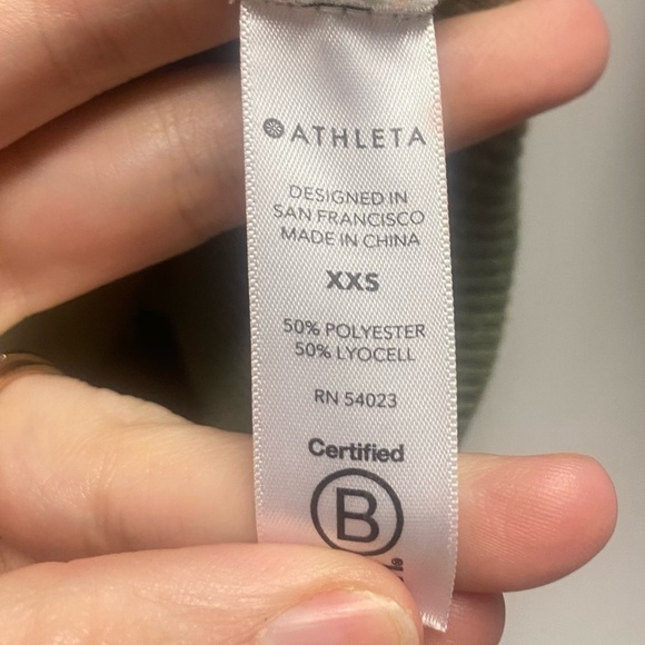 Athleta Evergreen Hoodie Sweater Pullover Size XXS - Picture 3 of 4